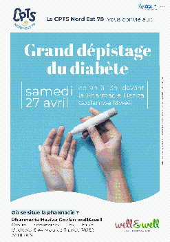 Affiche dépistage diabète Achères 27 avril 2024.png